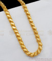 CHRT16-LG - 30 inches Gold Plated Jewelry Sundari S Cut Design Chain