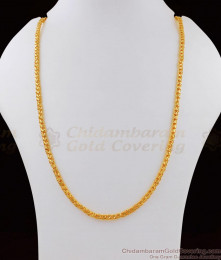 CHRT28 - Heart Cut Model One Gram Gold Thick Chain Latest Designs CHRT28 - Heart Cut Model One Gram Gold Thick Chain Latest Designs
