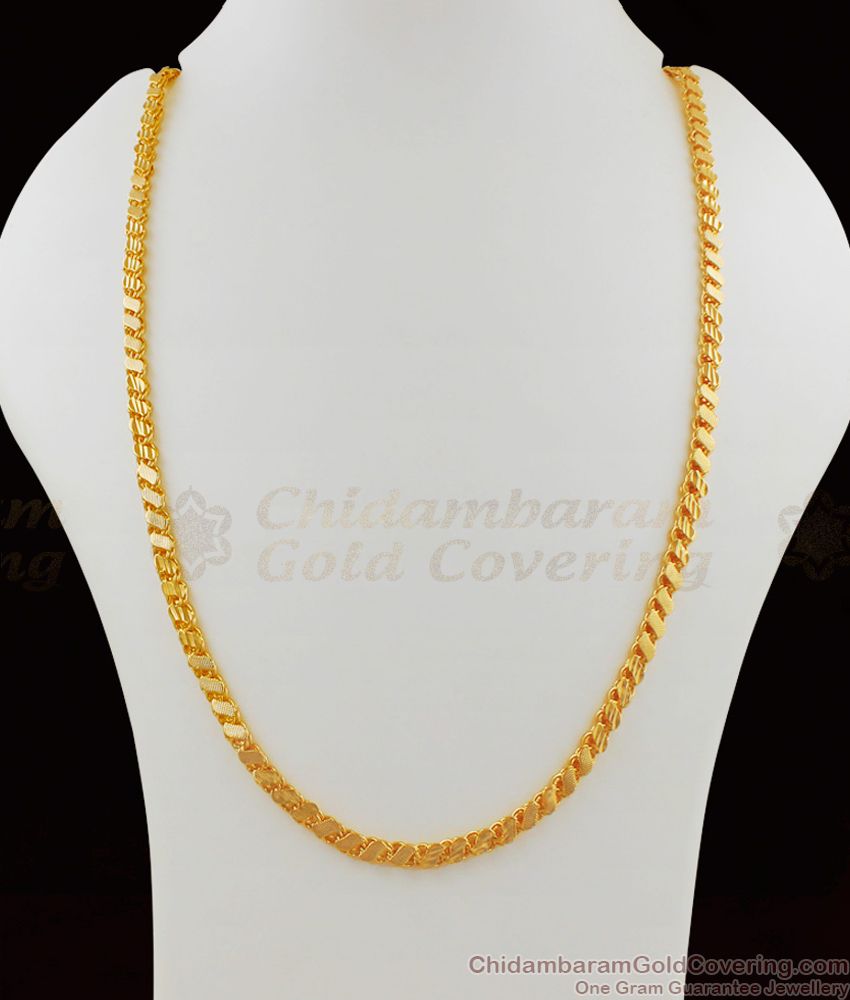 CHRT29 - New Arrivals Thick Gold Men Chain Mixed S Cut Chain Gram Gold Mixed