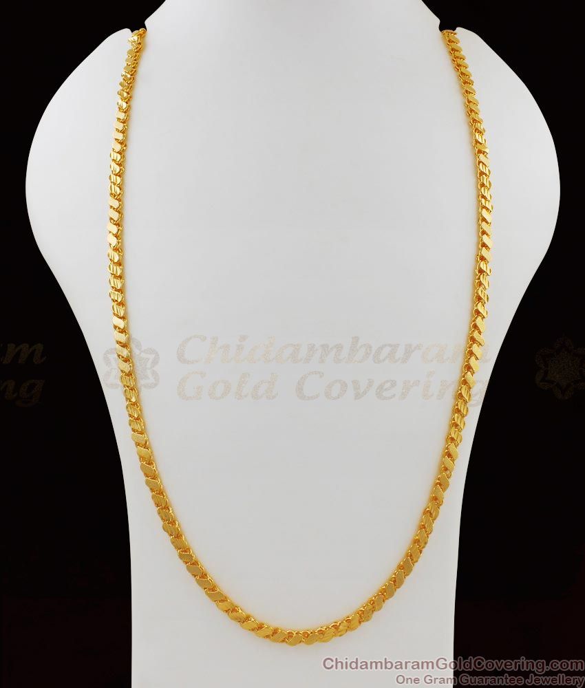 CHRT29-LG - 30 Inches Thick Gold Chain For Women S Cut Chain Gram Gold Mixed