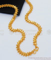 CHRT30 - Iconic Oval Cut One Gram Gold Chain Design for Ladies