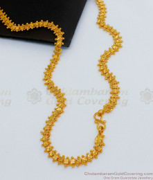 CHRT33 - Artistic Butterfly Cut One Gram Gold Chain Design for Ladies
