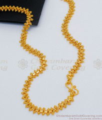 CHRT35 - Artistic Daily Wear One Gram Gold Chain Design for Ladies CHRT35 - Artistic Daily Wear One Gram Gold Chain Design for Ladies