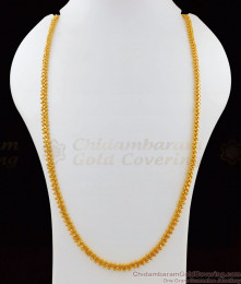 CHRT35-LG 30 Inches Long Artistic Daily Wear One Gram Gold Chain Design for Ladies CHRT35-LG 30 Inches Long Artistic Daily Wear One Gram Gold Chain Design for Ladies