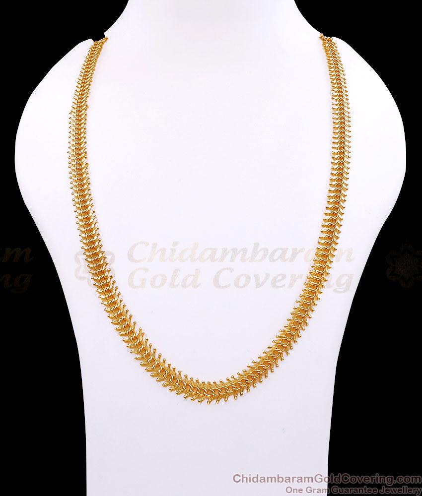 CHRT41 - Thick South Indian Spike Link Gold Plated Daily Wear Chain CHRT41 - Thick South Indian Spike Link Gold Plated Daily Wear Chain