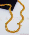 CHRT44 - Attractive Oval Cut One Gram Gold Chain Design for Ladies