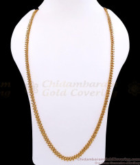 CHRT44-LG - 30 Inches Long One Gram Gold Kattuvadam Chain Design