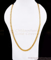 CHRT81-LG - 30 Inches Long One Gram Gold Oval Shaped Chain Matt Finish CHRT81-LG - 30 Inches Long One Gram Gold Oval Shaped Chain Matt Finish