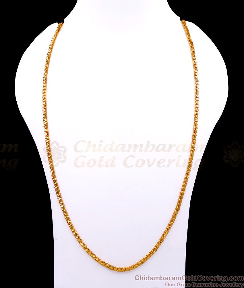 CHRT98-LG 30 Inch Long New Arrival Gold Imitation Chain Oval Cut Design For Daily Use CHRT98-LG 30 Inch Long New Arrival Gold Imitation Chain Oval Cut Design For Daily Use