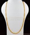 CJAY01-LG - 30 inches Gold Plated Kumil Thick Box Design Chain