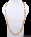 CKMN127-LG - 30 inches Long Traditional Double Layer Lakshmi Coin Chain White Pearls Shop Online CKMN127-LG - 30 inches Long Traditional Double Layer Lakshmi Coin Chain White Pearls Shop Online