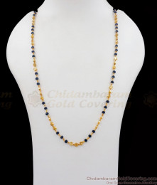 CKMN138 Unique Fashion Golden Black Beads Traditional Chain Shop Online