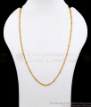 CKMN158 Beautiful Light Weight Gold Chain Small Cylindrical Design CKMN158 Beautiful Light Weight Gold Chain Small Cylindrical Design