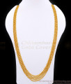 CKMN216-LG 30 Inch Long Golden Beads Multi Line Chain Design For Women CKMN216-LG 30 Inch Long Golden Beads Multi Line Chain Design For Women
