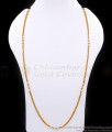 CKMN217-LG 30 Inch Long Traditional 1 Gram Gold Pearl Chain Collection Online CKMN217-LG 30 Inch Long Traditional 1 Gram Gold Pearl Chain Collection Online