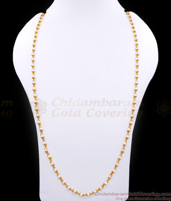 CKMN218-LG 30 Inch Long New Arrival Pearl Chain Gold Plated Guarantee Jewelry