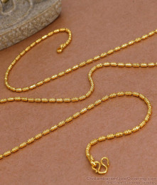 CKMN229 Buy Regular Use Gold Plated Thin Chain Design At Affordable Price