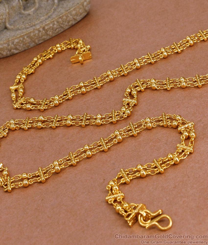 CKMN230 Traditional Retta Vadam Gold Plated Chain Design For Women Fashion CKMN230 Traditional Retta Vadam Gold Plated Chain Design For Women Fashion