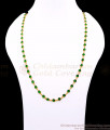CKMN236 Glittering Emerald Green Crystal Gold Plated Chain Design Women Bridal Jewelry CKMN236 Glittering Emerald Green Crystal Gold Plated Chain Design Women Bridal Jewelry