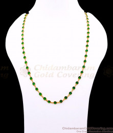 CKMN236 Glittering Emerald Green Crystal Gold Plated Chain Design Women Bridal Jewelry CKMN236 Glittering Emerald Green Crystal Gold Plated Chain Design Women Bridal Jewelry