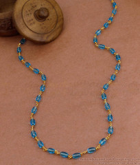 CKMN238-Lg 30 Inch Long Beautiful Sky Blue Crystal Beads Shpatik Mala Collections Shop Online CKMN238-Lg 30 Inch Long Beautiful Sky Blue Crystal Beads Shpatik Mala Collections Shop Online