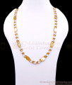 CKMN240 Kerala Pattern Pearl Beaded Lakshmi Coin Gold Chain CKMN240 Kerala Pattern Pearl Beaded Lakshmi Coin Gold Chain