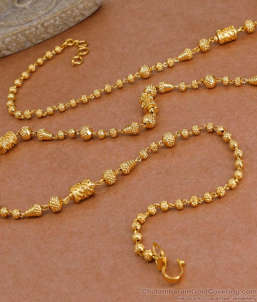 CKMN245 New Arrival Designer Gold Imitation Chain Beads Design With Price Online CKMN245 New Arrival Designer Gold Imitation Chain Beads Design With Price Online