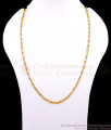 CKMN246 Unique One Gram Gold Chain Tube Design For Daily Use CKMN246 Unique One Gram Gold Chain Tube Design For Daily Use