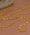 CKMN247 Latest Micro Gold Polish Chain Oval Shaped Charms Design Online CKMN247 Latest Micro Gold Polish Chain Oval Shaped Charms Design Online