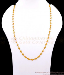CKMN247 Latest Micro Gold Polish Chain Oval Shaped Charms Design Online CKMN247 Latest Micro Gold Polish Chain Oval Shaped Charms Design Online
