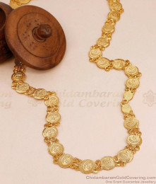 CKMN252 New Arrival Double Side Islamic Coin Chain For Women