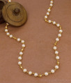 CKMN264 Latest Muthu Mani Gold Beaded Chain Pearl Jewelry CKMN264 Latest Muthu Mani Gold Beaded Chain Pearl Jewelry