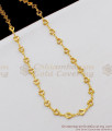 CKMN41 - 24 Inches Fancy Chain One Gram Gold Design For Womens Daily Use