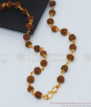 CKMN46 Rudraksha Mala Gold Chain Design For Men Daily Use Shop Online