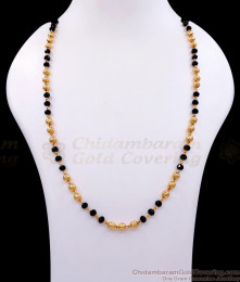 CKMN90 Traditional Gold Plated Karugamani Gold Ball Beaded Chain CKMN90 Traditional Gold Plated Karugamani Gold Ball Beaded Chain