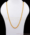 CKMN97 Ball Design Simple Long Gold Chains Daily Wear