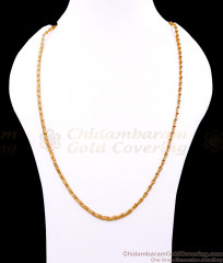 IMP03 - Original Plain Impon Wheat Chain Design For Daily Wear