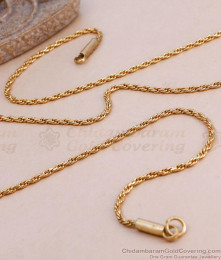 IMP10 - Premium Quality Impon Panchaloha Murukku Chain Five Metal Daily Wear Saradu