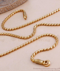 IMP11- Original Five Metal Impon Chain Plain Design For Regular Use Online