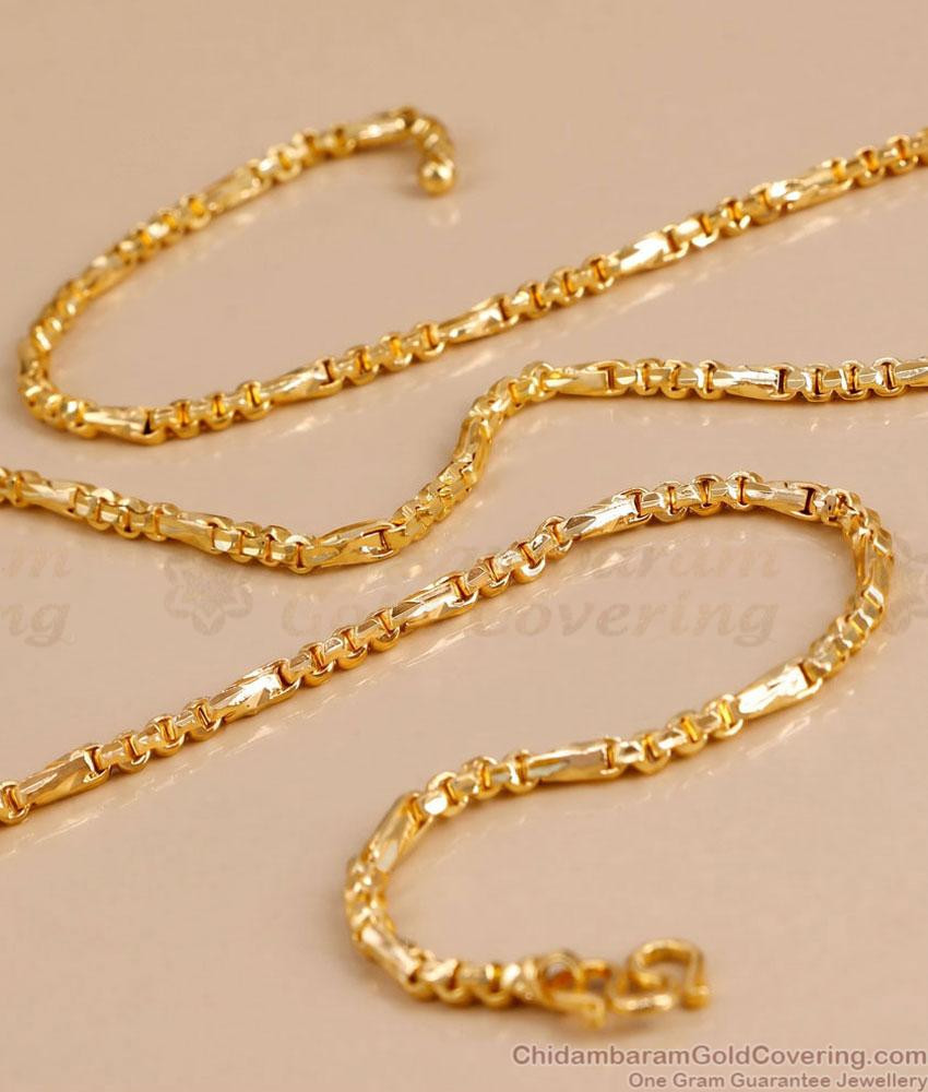 IMP17 - Original Five Metal Impon Wheat Thali Chain Daily Wear