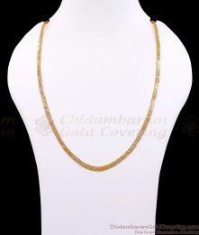 IMP24- Classic Impon Panchaloha Flat Woven Ribbon Neck Chain
