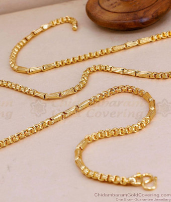 IMP26- Premium Quality Box Wheat Design Impon Gold Chain Online
