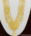 Five Line Design Grand Gold Haram Chain Bridal Wear Jewellery HR1003 Five Line Design Grand Gold Haram Chain Bridal Wear Jewellery HR1003