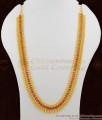 Grand Ruby Stone Mango Design Long Haram Jewellery At Low Price HR1023