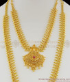 Bridal Design Gold Dollar Haram Necklace Kerala Pattern For Wedding HR1057