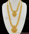 Bridal Design Gold Dollar Haram Necklace Kerala Pattern For Wedding HR1058