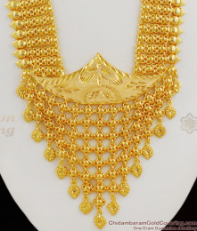 Traditional Net Work Heavy Governor Malai Bridal Haram Jewellery For Marriage HR1113 Traditional Net Work Heavy Governor Malai Bridal Haram Jewellery For Marriage HR1113