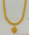 Simple Light Weight Secondary Gold Beads Regular Haram Design For Ladies HR1153