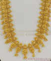 Grand And Heavy Rose Flower Antique Malai Pattern Gold Imitation Haaram HR1156