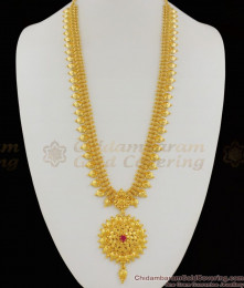 Innovative Dollar Design Gold Plated Bridal Haram With Ruby Stone Buy Online HR1159 Innovative Dollar Design Gold Plated Bridal Haram With Ruby Stone Buy Online HR1159